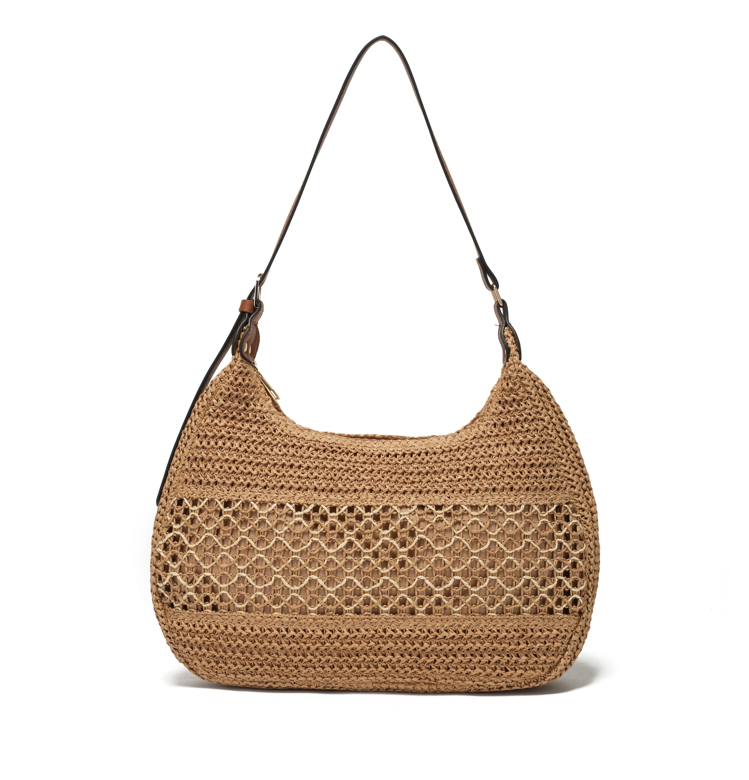 Bolsas de Playa Bolso Mujer Tejido Estilo Boho para Playa Viajes y Uso Diario Ligera y Espaciosa con Asa al Hombro Diseño Bohemio Casual