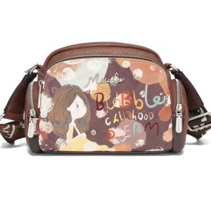 Cross Body Misslee Con Correa Ajustable, De Muy Buen Tamaño Con Divisiones y Cerre.