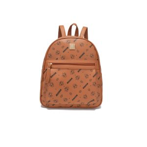 Mochila de Mujer Original de Cuero Sintético Tipo Gran Capacidad Compatible con Laptop Diseño Elegante y Práctico para Uso Diario