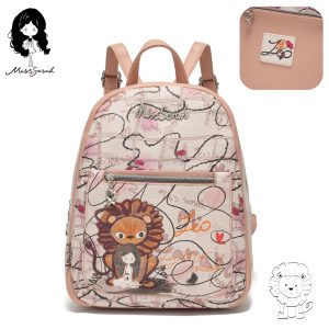 Mochila para Mujer MissBag, Gran Capacidad, Correas Anchas, Apta para iPad, Ideal como Regalo, Material PU Resistente