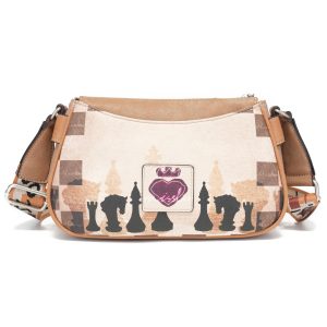 Cross Body Con Diseño Único Con Correa Y Cierres