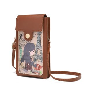 Cartera Y Porta Celular Miss Lee Con Diseño Único