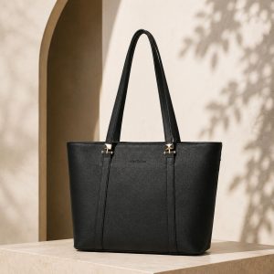Miss Unique Bolso Tote Grande para Mujer Bolsa de Mano de Cuero Ecológico Tipo Piel Cierre Superior de Cremallera Compartimento Interno con Cremallera y Forro Floral La gran capacidad puede satisfacer las necesidades diarias Ideal para Trabajo Viaje y el