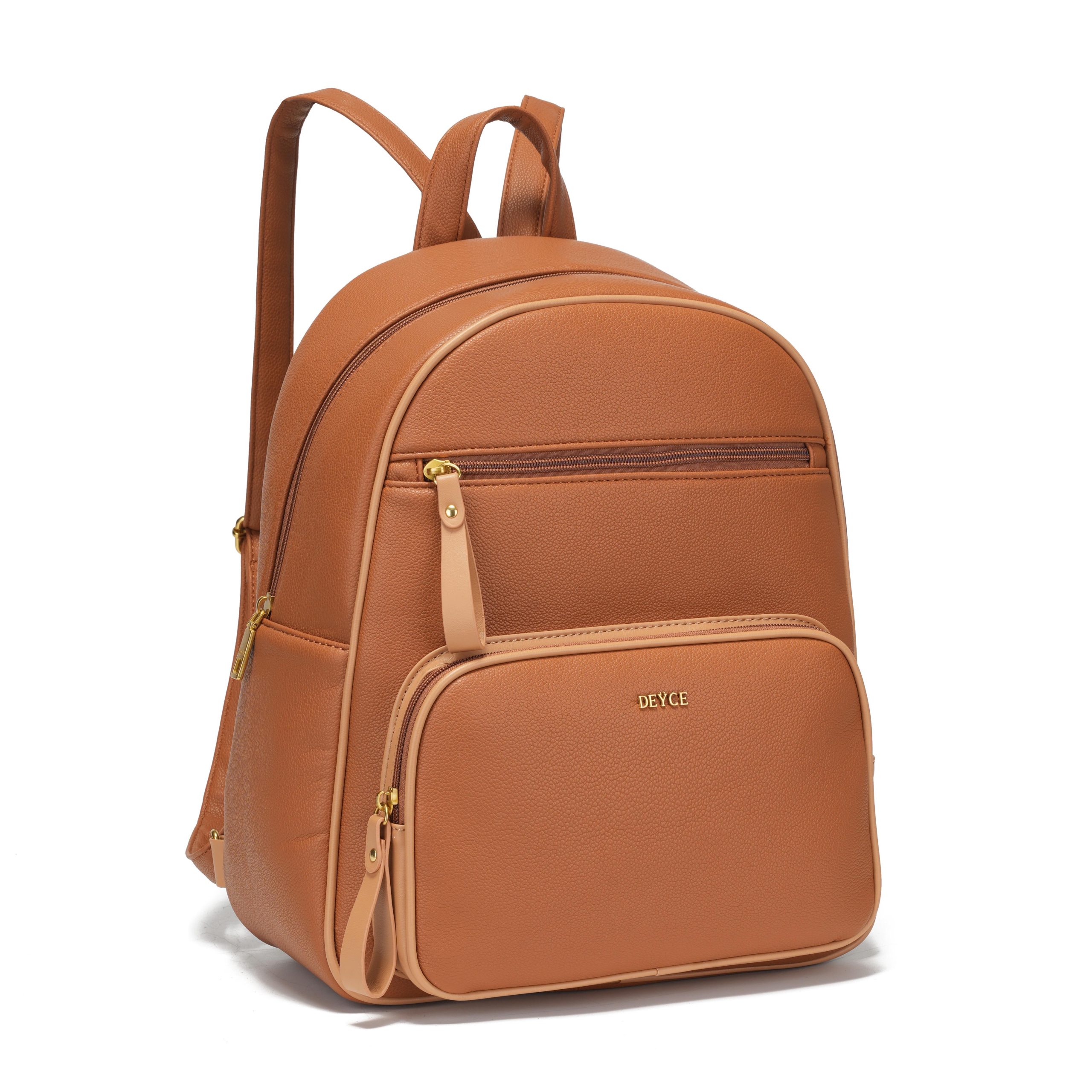 Mochila Deyce Mujer Elegante Piel Sintética Gran Capacidad Para Tablet iPad Escolar Universidad Trabajo Viaje Casual Moda Moderna
