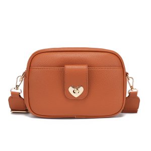 Miss Unique Bolso Mini de Mujer ️ Elegante y Chic con Corazón, Bandolera Ajustable, Perfecto para Salidas y Regalos