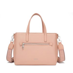 DEYCE Bolso Mujer Elegante Tipo Tote Mediano con Correa Ajustable Bolsa Moderna para Oficina Escuela y Diario