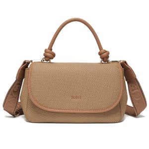 DEYCE Bolso Mujer 3 en 1, Bolsa de Mano, Hombro y Bandolera Bandoleras, Asa Superior, Correa Desmontable Ajustable, Casual para Oficina y Salidas