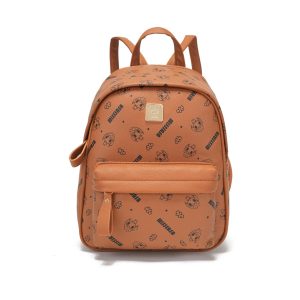 Mochila de Mujer Original de Cuero Sintético para el Día a Día con Diseño Atractivo