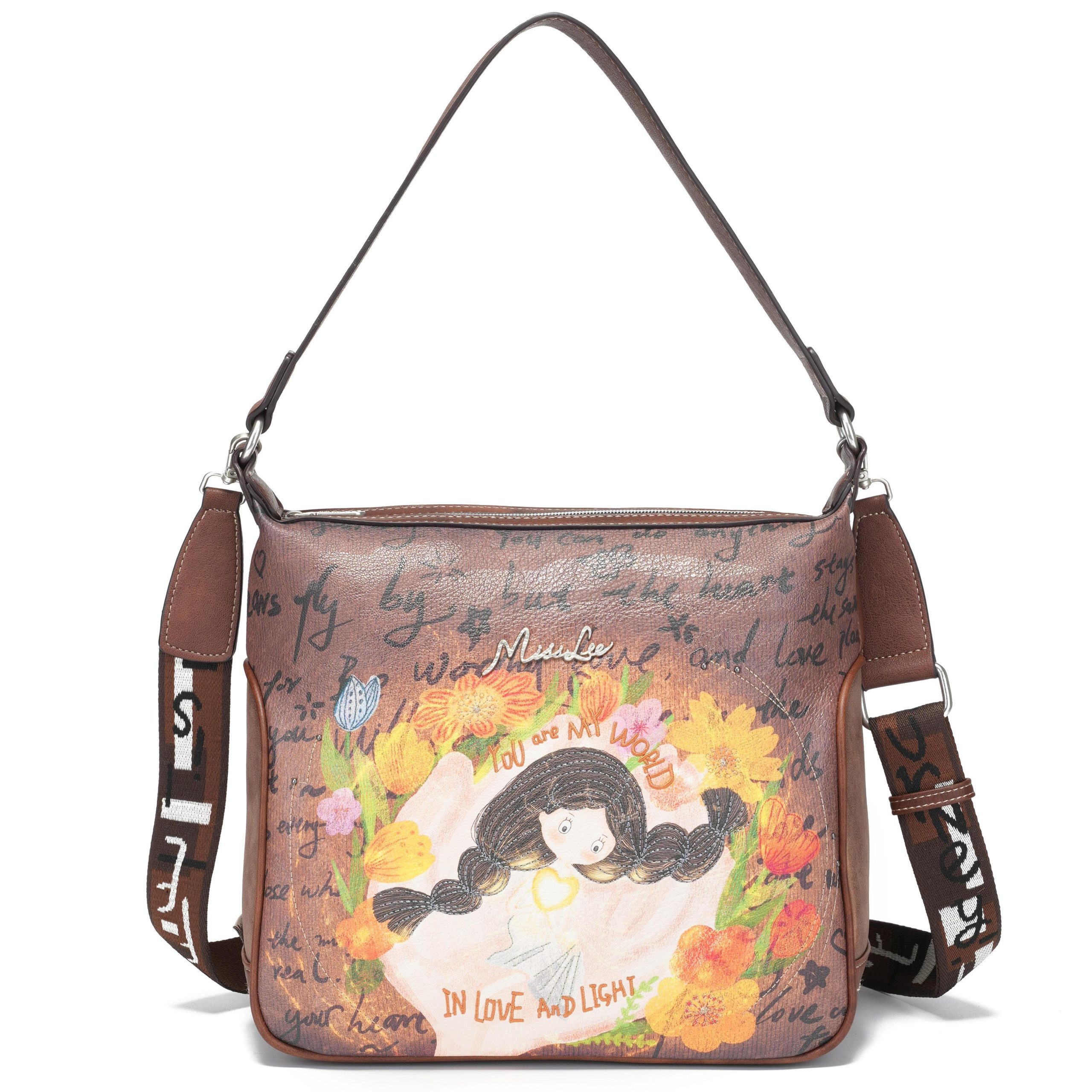 Bolso Misslee para Mujer, Super Amplia con su Divisiones