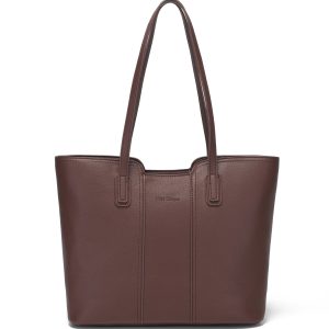 Miss Unique Bolso Tote Grande para Mujer Bolsa de Mano de Cuero Ecológico Tipo Piel Elegante y Duradera
