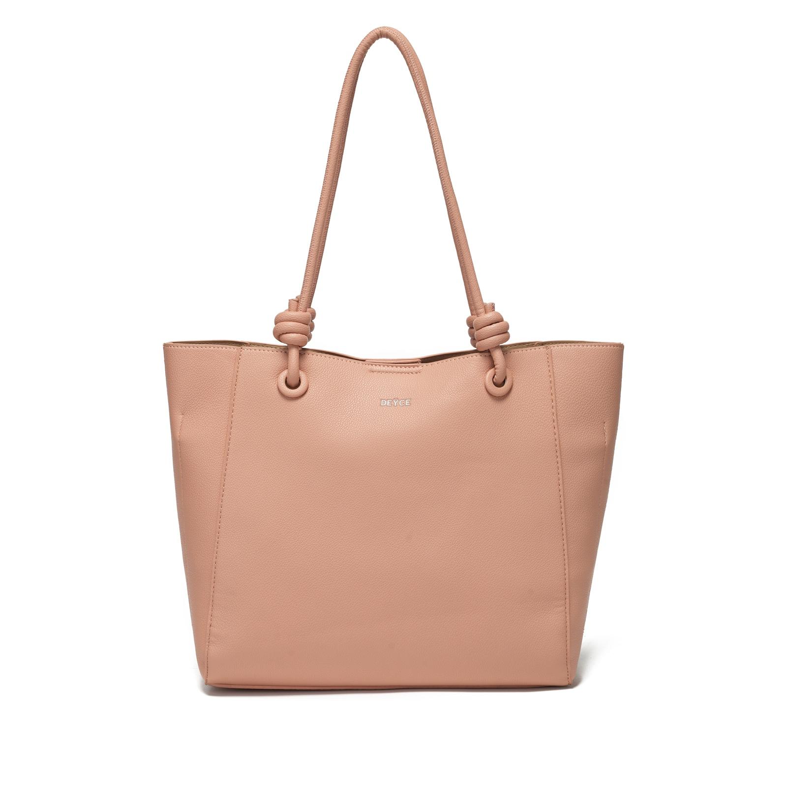 DEYCE Bolsa Tote para Mujer Elegante, Casual y deOficina, Bolsa de Mano de Cuero Sintetico, Para Trabajo,Compras y Viajes Diarios