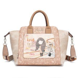 Bolso Miss Lee de Material PU de Alta Calidad, Bolso Cruzado y de Hombro Para Mujer.