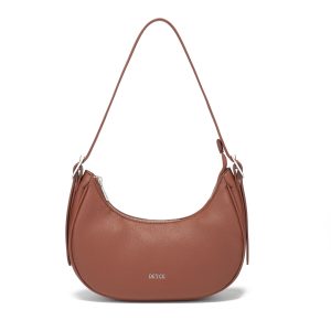 Bolsa para Mujer Tipo Hobo, Bolso de Hombro Casual Elegante, Cartera Mediana con Cierre, Ideal para Uso Diario y Salidas