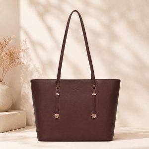 Miss Unique Bolsa Tote de Mujer Elegante, Casual y de Oficina, Bolsa de Mano de Cuero Sintético, Para Trabajo, Compras y Viajes Diarios